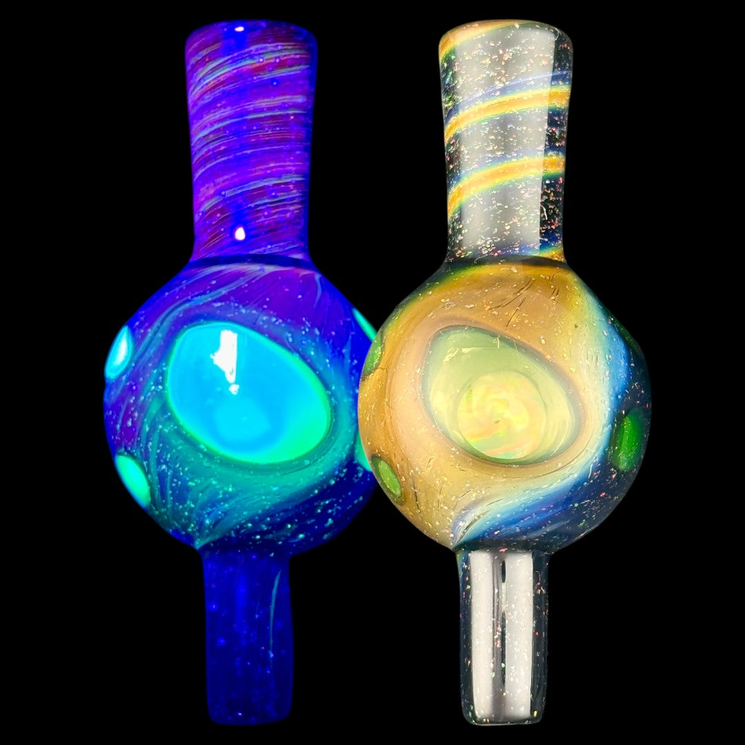 Cosmic Ion Wormhole Cap
